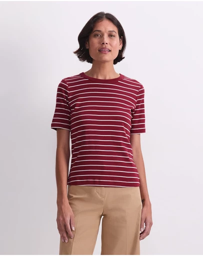 Sportscraft - Heidi Stripe Short Sleeve Tee