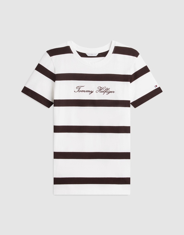 Tommy Hilfiger - Logo Jersey Crew Neck T-Shirt
