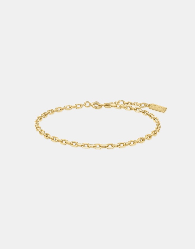 Ania Haie - Ania Haie Gold Paper Clip Chain Bracelet