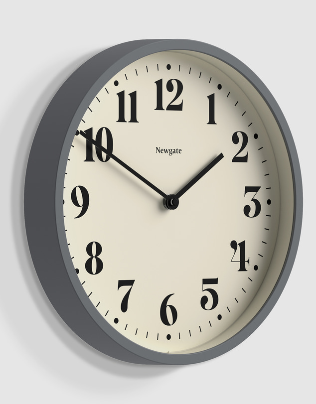 Newgate - Newgate Number Four Wall Clock Matte French Navy