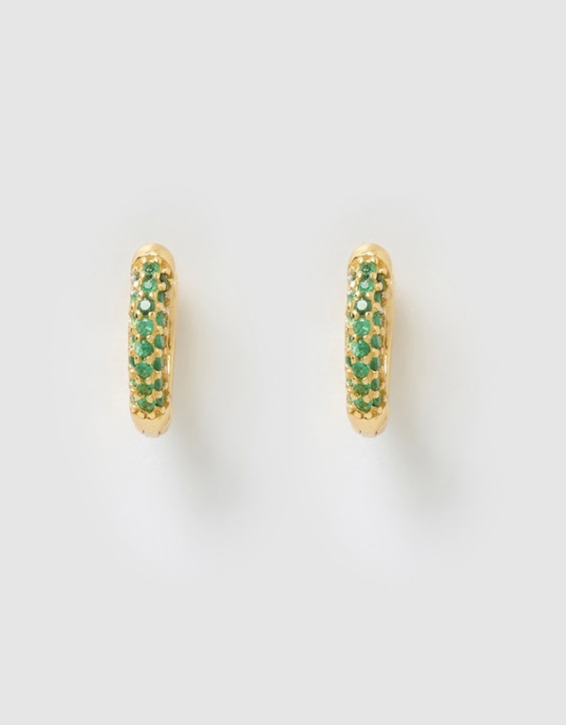 Izoa - Coco Huggie Earrings
