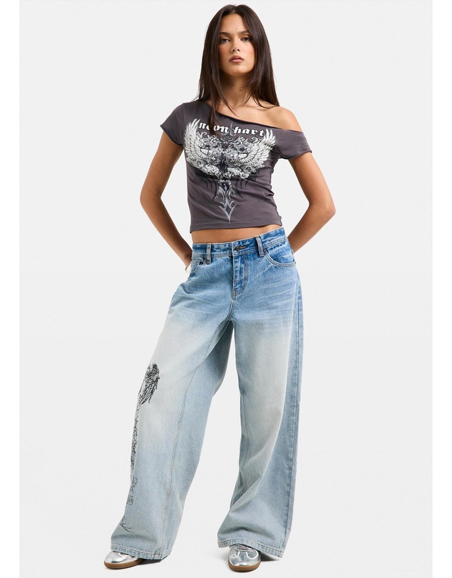 Neon Hart - Brooklyn Straight Denim Jeans