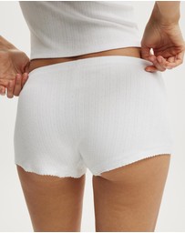 Cotton On Body - Dreamy Soft Pointelle Micro Short