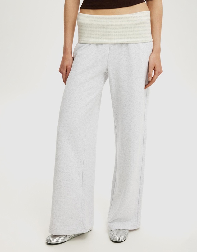 Cotton On - Fold Over Waistband Sweatpants