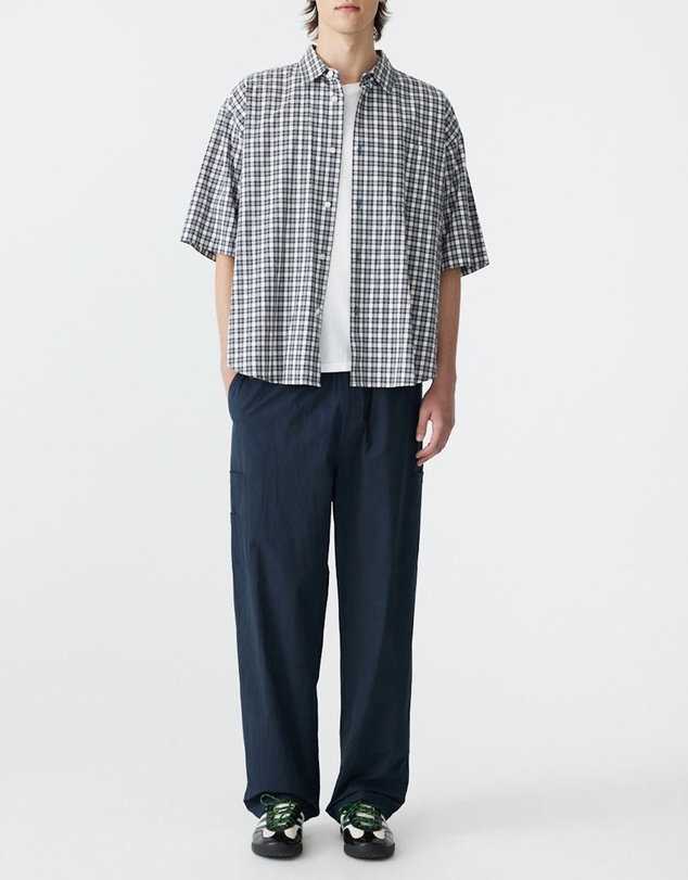 Bassike - Cotton Check S/S Shirt