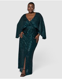 Pink Dusk by Curve Project - Red Carpet Ready Maxi Dress