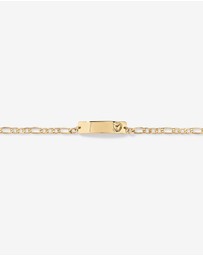 Michael Hill - Children's Engravable ID Bracelet in 10kt Yellow Gold
