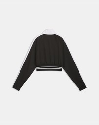 Puma - T7 Pique Relaxed Cropped Track Jacket
