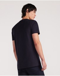 Calibre - Mercerised Cotton Crew Neck Tshirt Ink