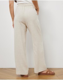 Atmos&Here - Kenna Linen Blend Pants