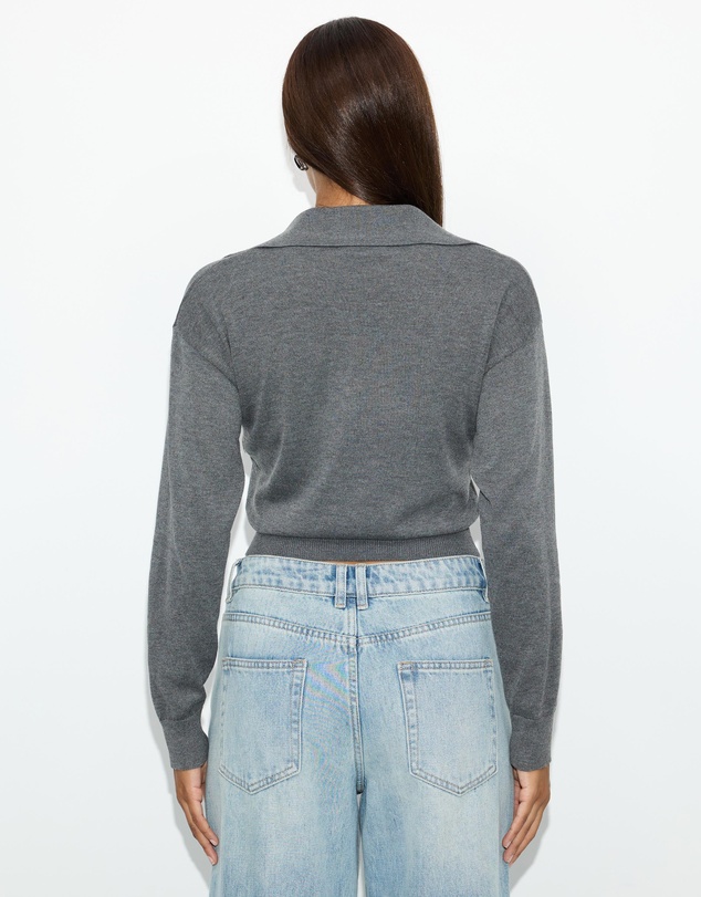 Dazie - Helen Cropped Knit Jumper