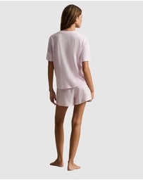 Polo Ralph Lauren - Knit Oxford Modal & Cotton Short Sleeve Tee & Short Set