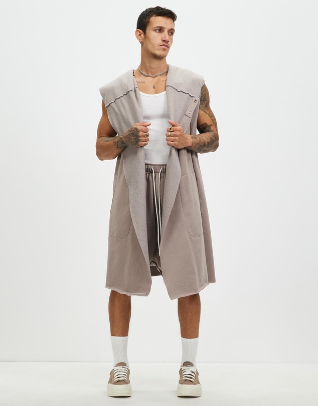 Surrounded By Ghosts - The Mercury Hooded Fleece Sleeveless Cardigan