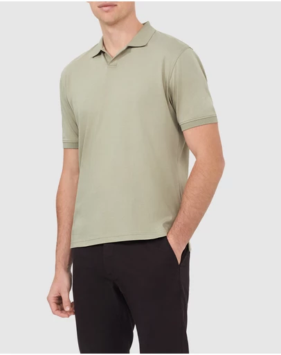 Van Heusen - Johnny Collar Interlock Polo