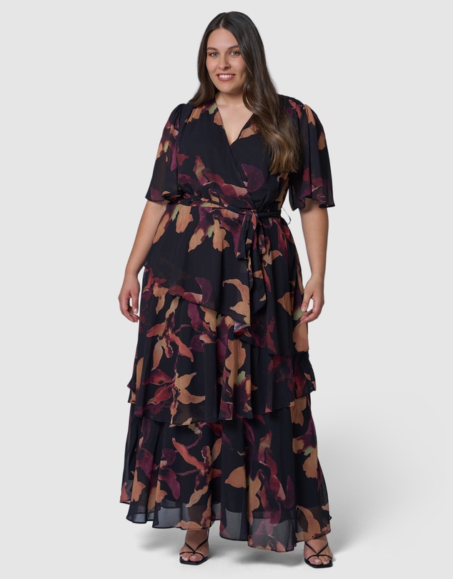 Pink Dusk by Curve Project - Hypnotic Maxi Dress