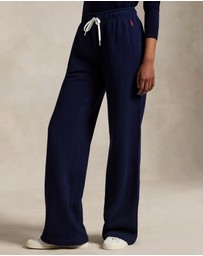 Polo Ralph Lauren - Drawstring Fleece Wide-Leg Sweatpants