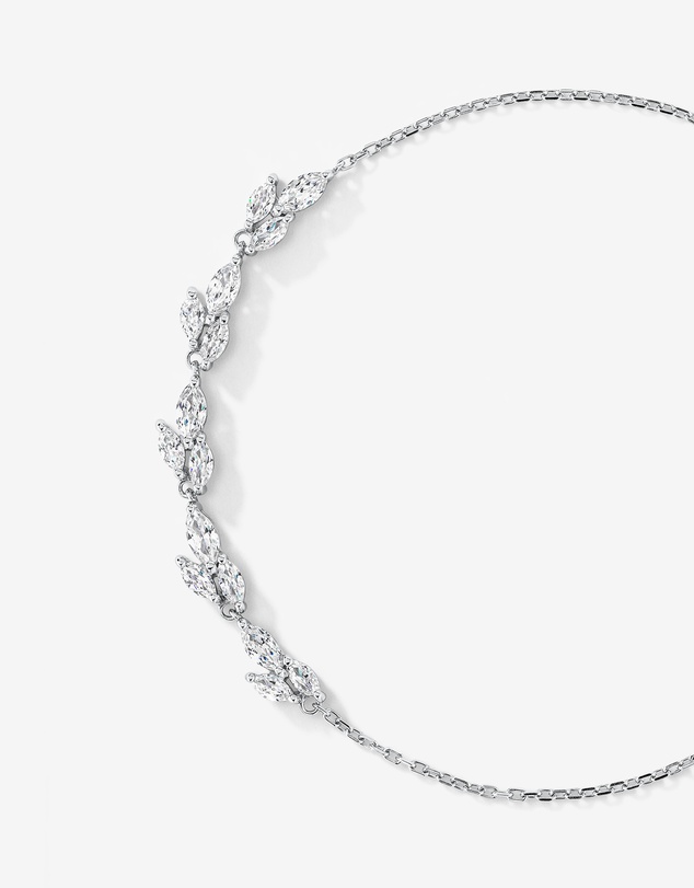 Michael Hill - Cubic Zirconia Vine Bracelet in Sterling Silver