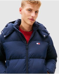 Tommy Jeans - Hooded Flag Puffer
