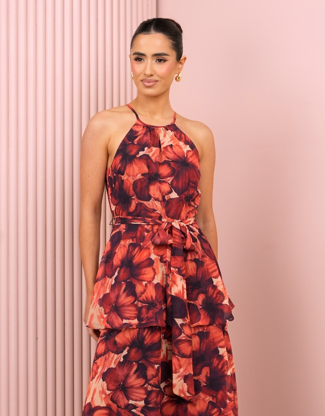 Azzurielle - Kay Tiered Maxi Dress