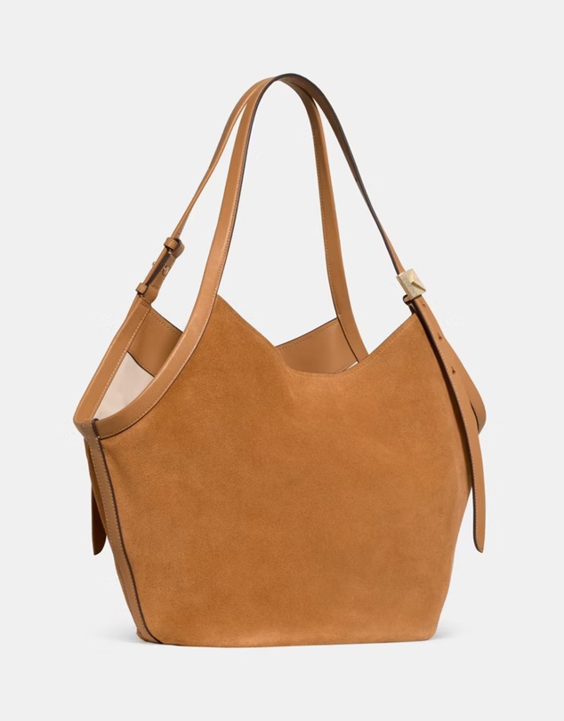 Kate Spade - Deco Suede Tulip Tote Bag