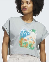 adidas Sportswear - SUMMER ROMANCE GRAPHIC T-SHIRT Womens