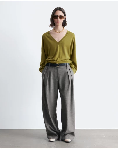 & Other Stories - Wool-Blend Tailored Trousers