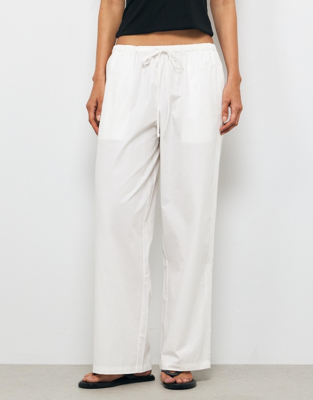 AERE - Della Pintuck Side Seam Pants