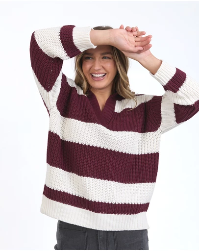 Foxwood - Estella Stripe Knit