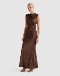 Forever New - Kristy Metallic Maxi Dress