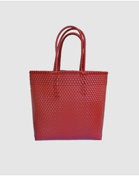 Mimmi Terra - Woven Traveller Tote Amarena
