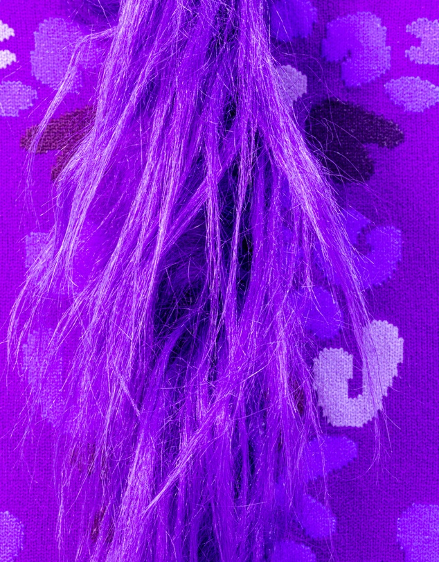 Crazy Skates - Crazy Socks Monster Purple Knee-High Socks