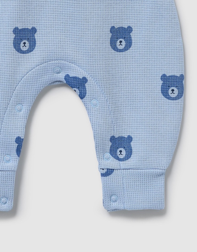 Wilson & Frenchy - Organic Waffle Overalls - Babies