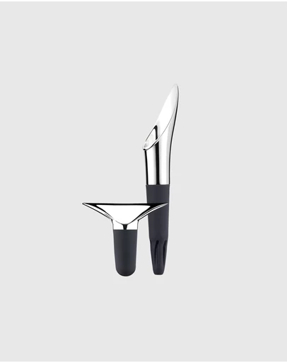 Georg Jensen - Wine & Bar Wine Stopper And Pourer