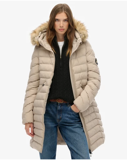 Superdry - Fuji Hooded Mid Length Jacket