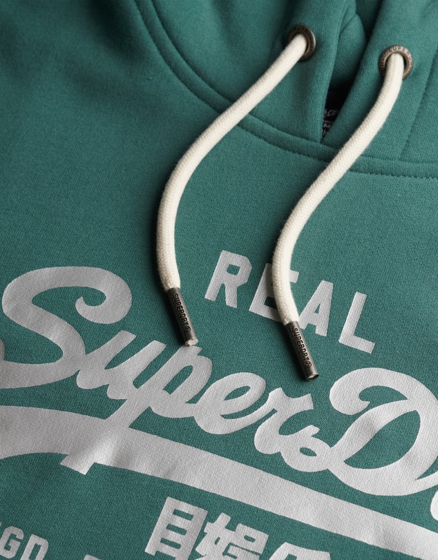 Superdry - Vintage Logo Metallic Hoodie