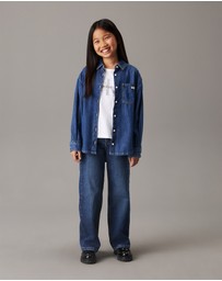 Calvin Klein Jeans - High Rise Wide Leg Jeans