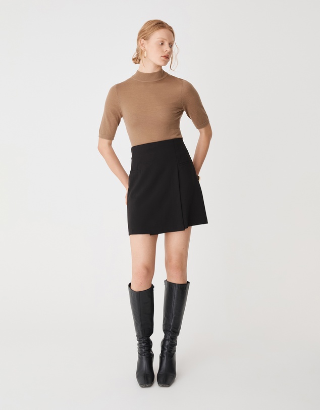 Forcast - Ellen Wool Short Sleeve Knit