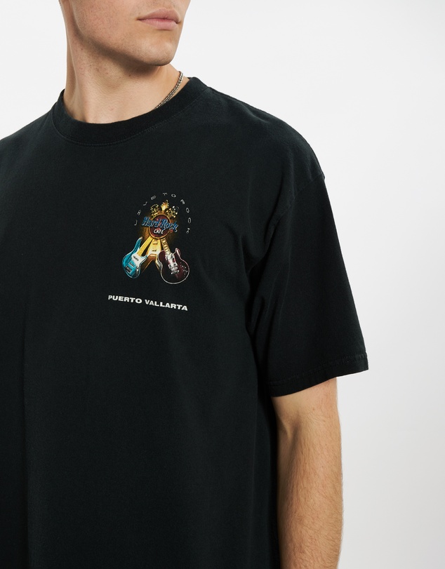 Vintage by The Real Deal - Pre Loved - 90s Hard Rock Cafe 'Puerto Vallarta' Tee