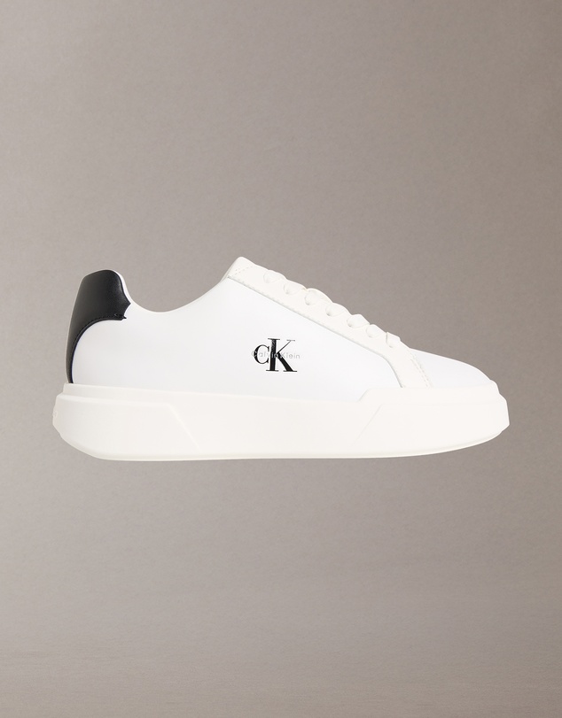 Calvin Klein - CK Avenue Leather Logo Trainers