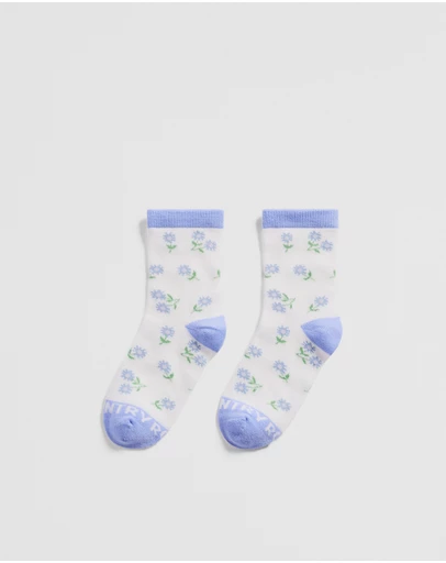 Country Road - Flower Sock
