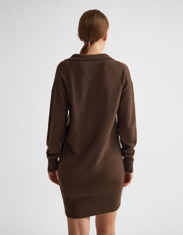 Oxford - Kennedy Wool Blend Polo Dress