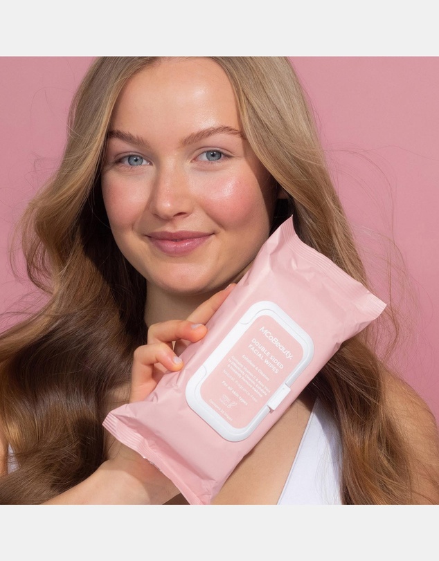 MCoBeauty - 25-Pack Everyday Double-Sided Facial Wipes