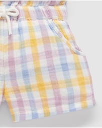 Purebaby - Check Jumpsuit -Kids-Babies