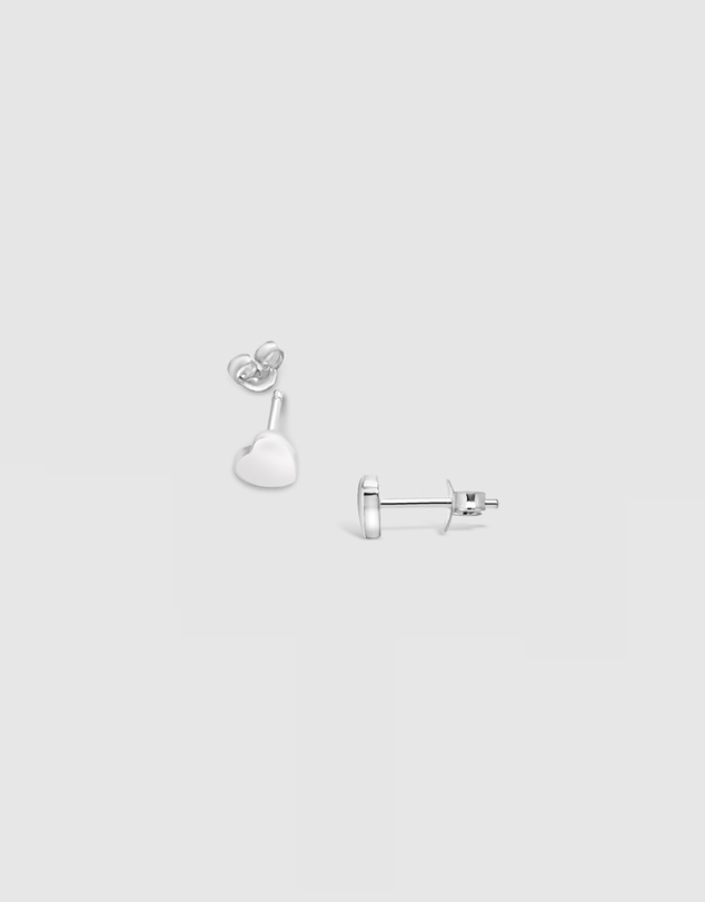 Ichu - Heart Stud Earrings