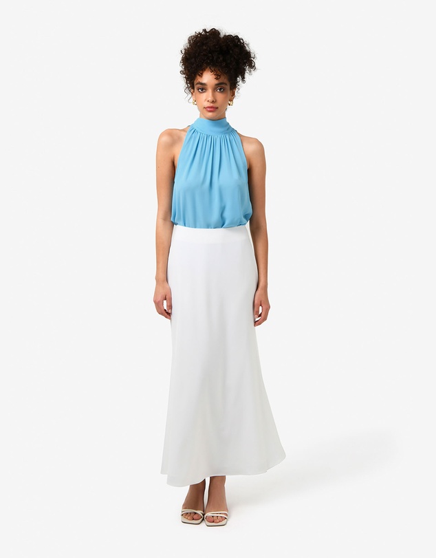 Forcast - Shelby Draped Sleeveless Top