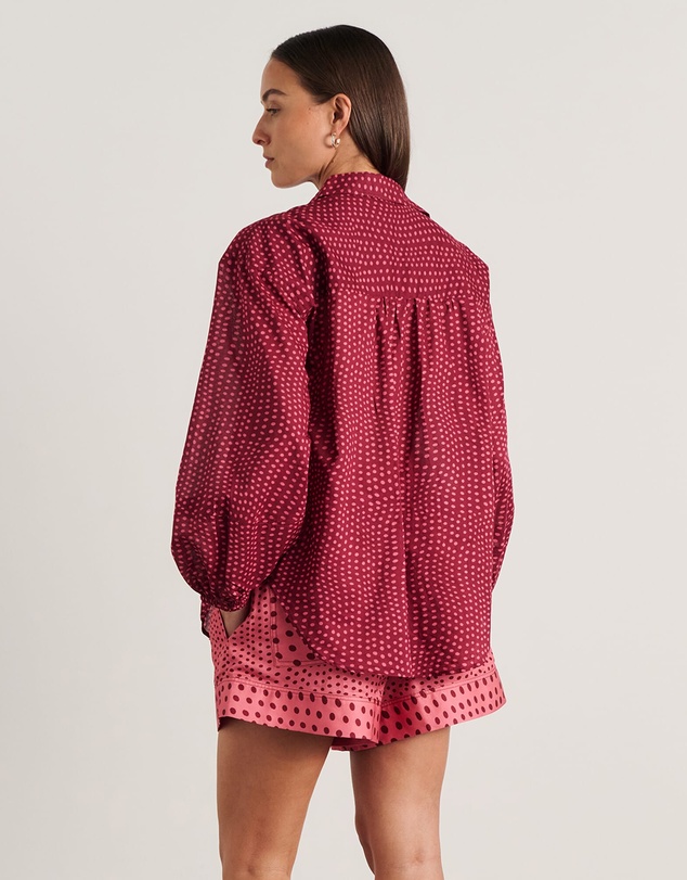 Jag - Ania Spot Long Sleeve Shirt