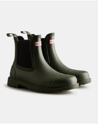 Hunter - Women's Chelsea Commando Boot Dark Olive