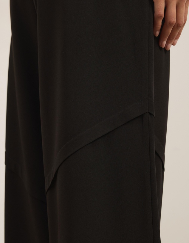 Atmos&Here - Zoe Relaxed Drawstring Pants With Seam Detail