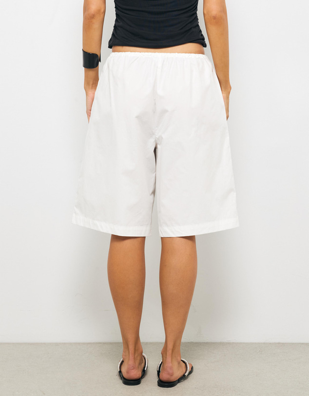 AERE - Kirra Poplin Bermuda Shorts