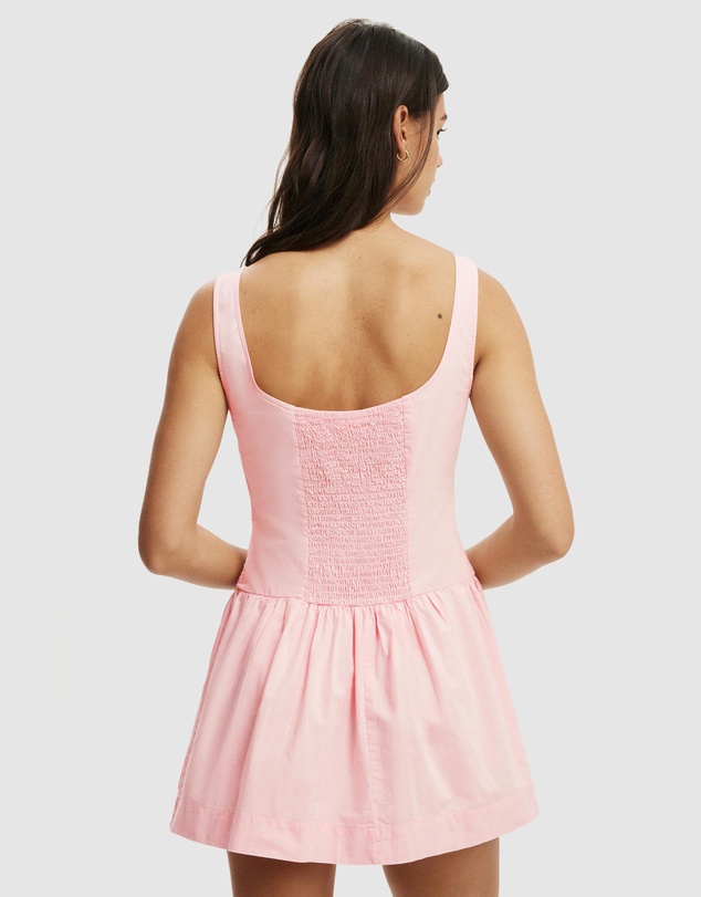 Cotton On - Mikki Drop Hem Mini Dress